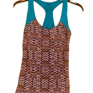 🌞 Green Apple Eco Active Lifestyle work out top. Stylist athletic wear S